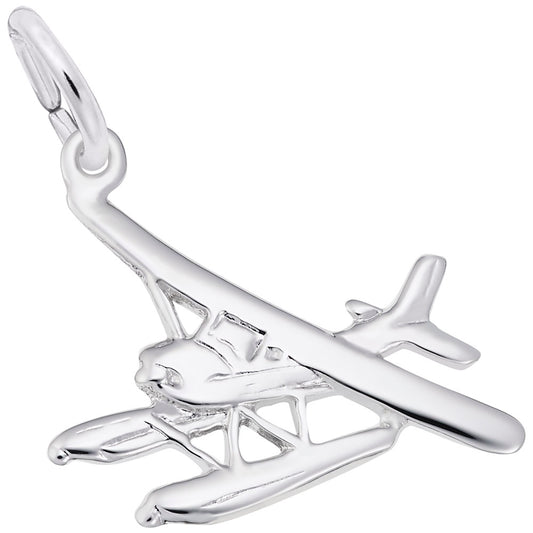 Seaplane Charm for Travel Lovers - Unique Aviation Jewelry Gift 2116