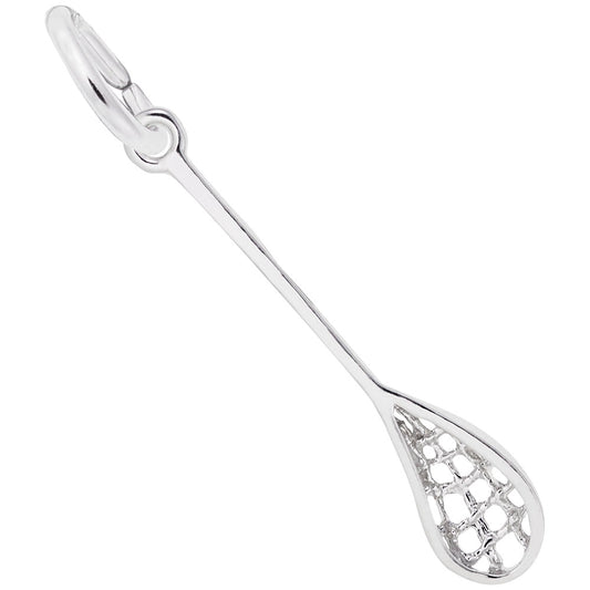 Traditional Lacrosse Stick Charm - Perfect Gift for Players 2165