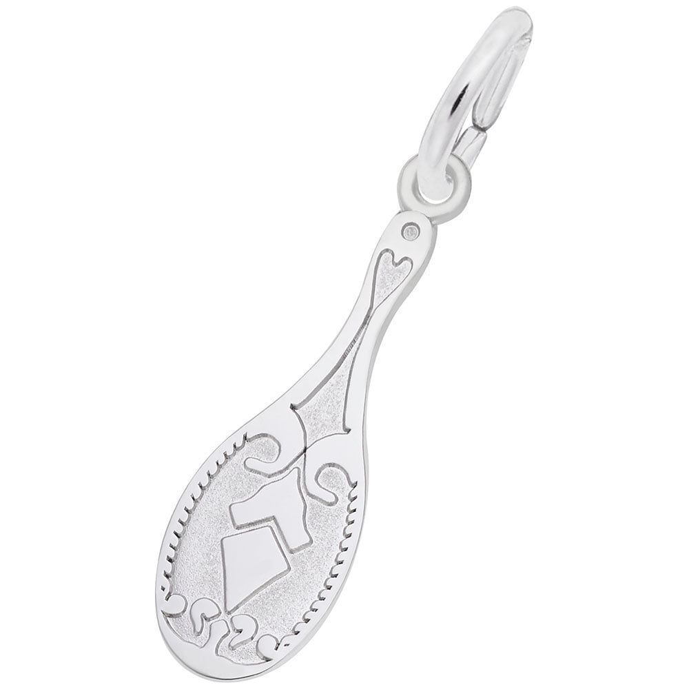Cosmetology Mirror Charm - Stylish Accessory for Beauty Lovers 2219