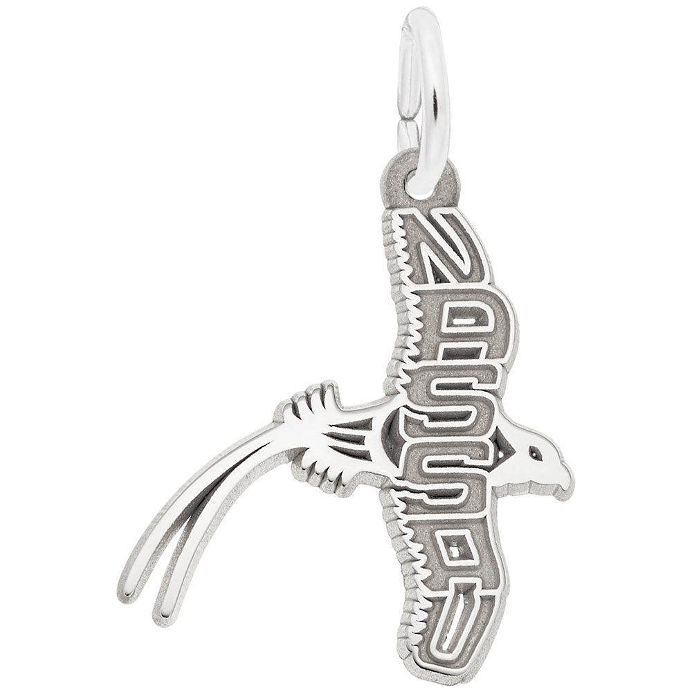 Nassau Longtail Bird Charm - Unique Travel Island Jewelry 2229