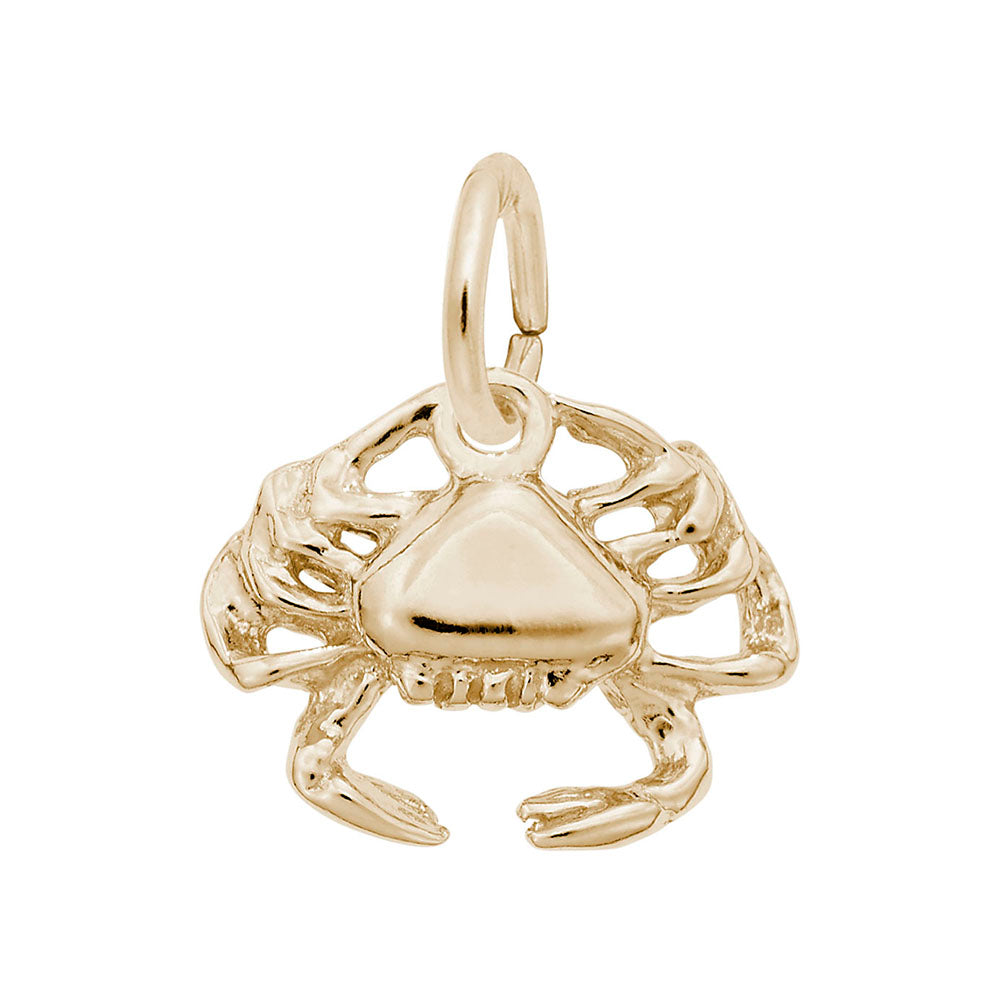 Charming Crab Accent Charm for Nautical Jewelry Designs 2236