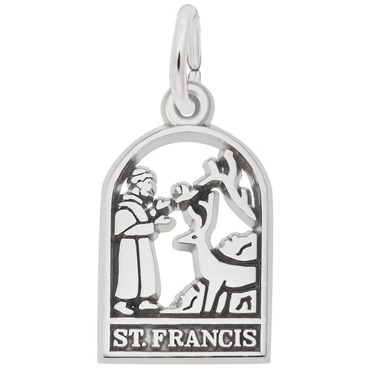 St. Francis Charm - Faith Symbol for Spiritual Connection & Blessings 2249