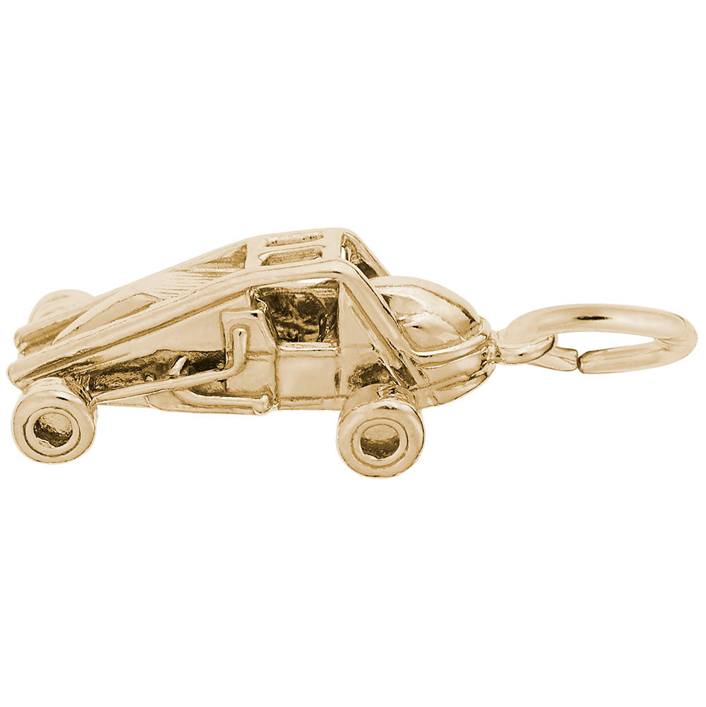 Non-Winged Sprint Car Charm - Tennessee Travel Jewelry Gift 2250