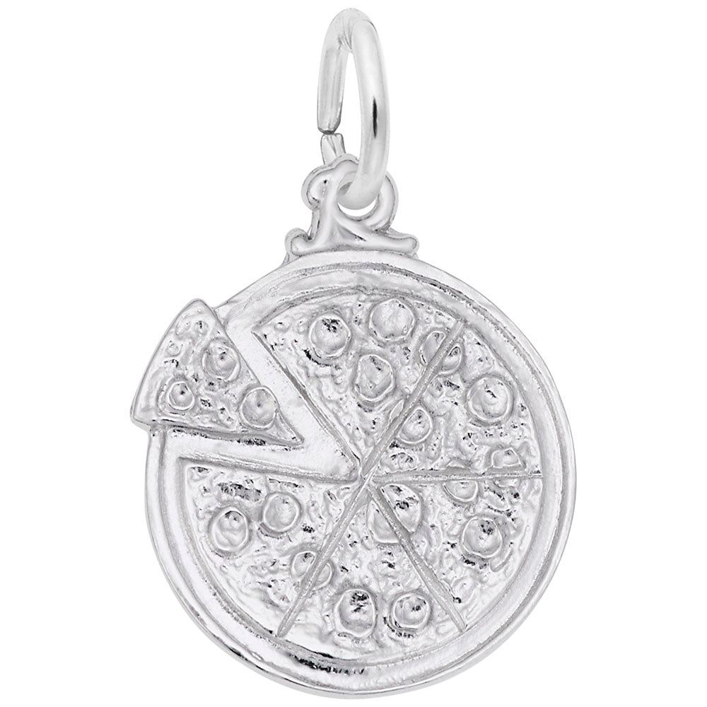 Delicious Pizza Pie Charm for Arts & Music Enthusiasts 2257
