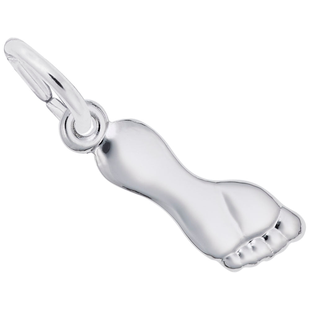 Beach Footprint Charm - Travel Souvenir Jewelry for Ocean Lovers 2260