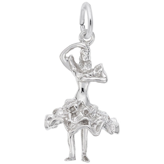 Flamenco Dancer Charm