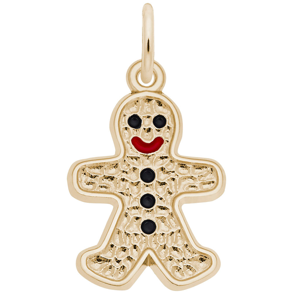 Delightful Gingerbread Man Charm for Food Lovers & Collectors 2274