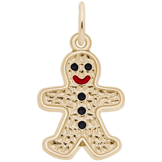 Delightful Gingerbread Man Charm for Food Lovers & Collectors 2274
