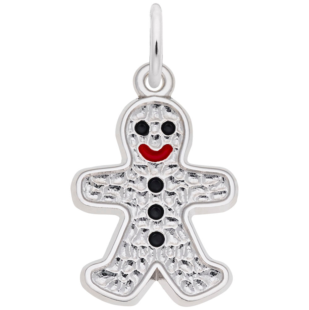 Delightful Gingerbread Man Charm for Food Lovers & Collectors 2274