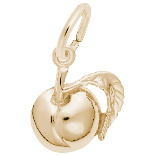Plump Peach Charm for Travel Lovers - Georgia Souvenir Jewelry 2294