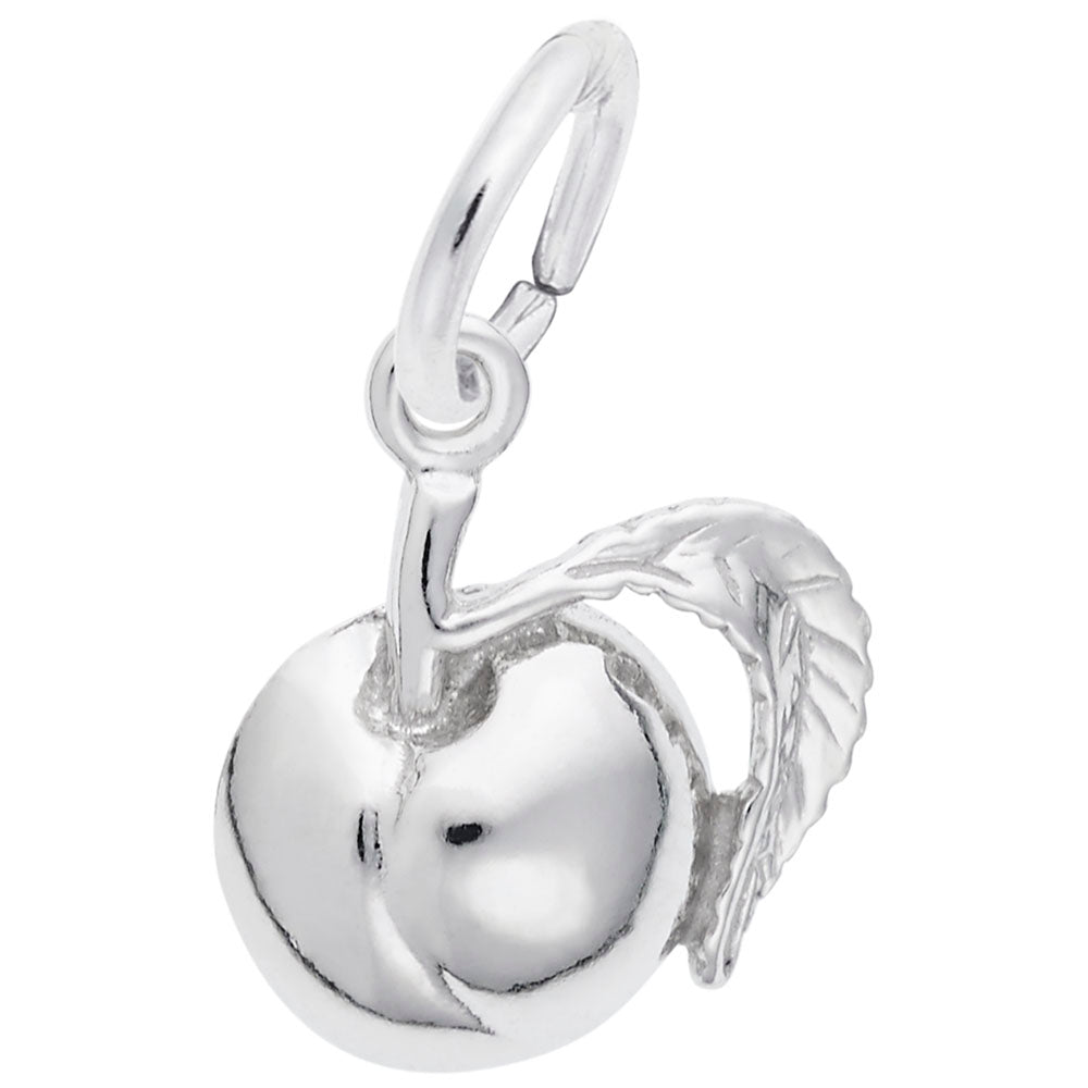 Plump Peach Charm for Travel Lovers - Georgia Souvenir Jewelry 2294