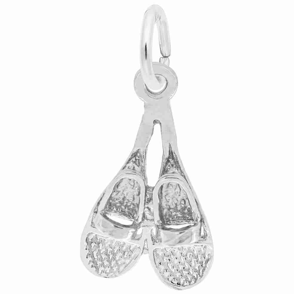 New Snow Shoes Charm for Winter Jewelry - Rembrandt Charms 2318