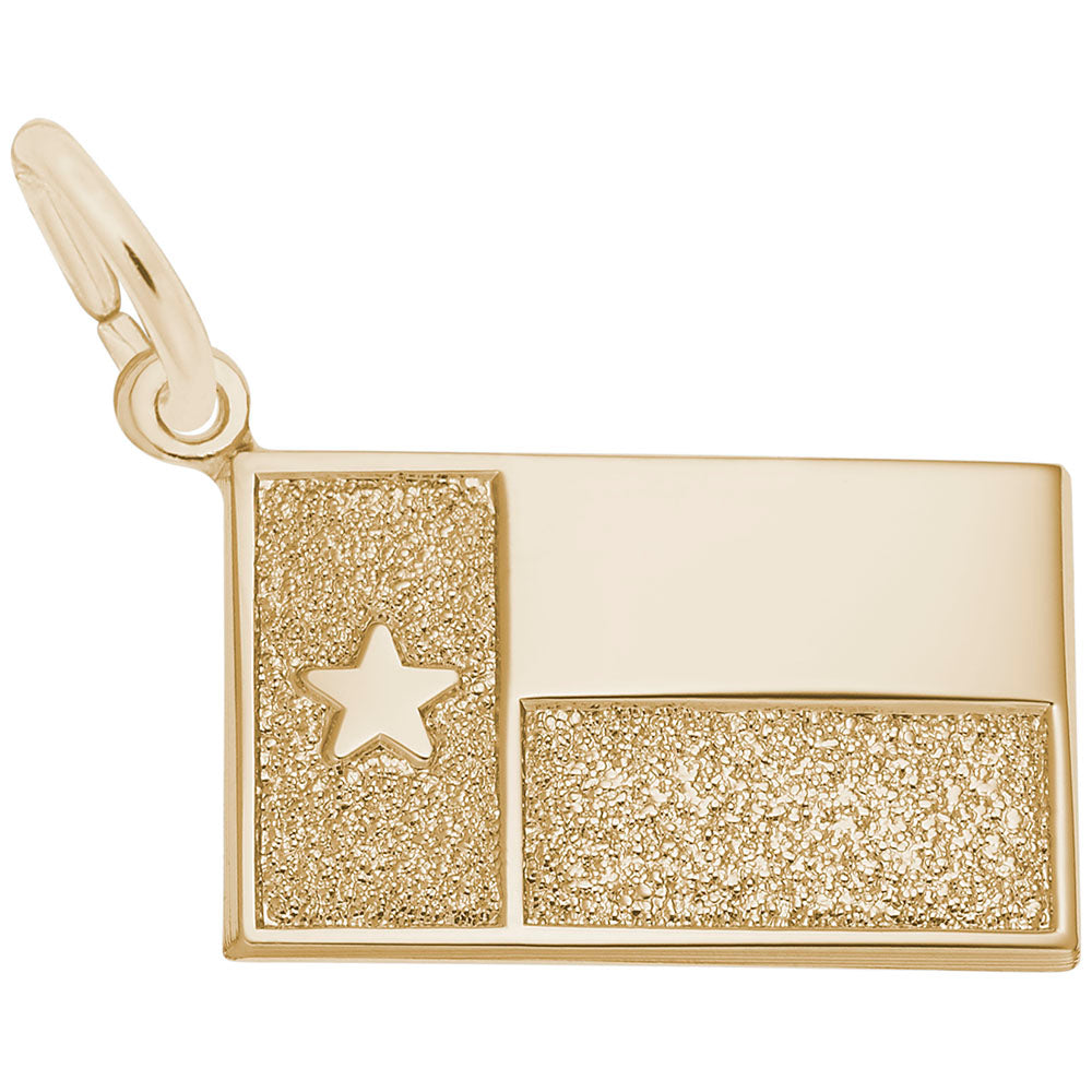 Texas Flag Charm - Travel Souvenir Jewelry for Texas Lovers 2323