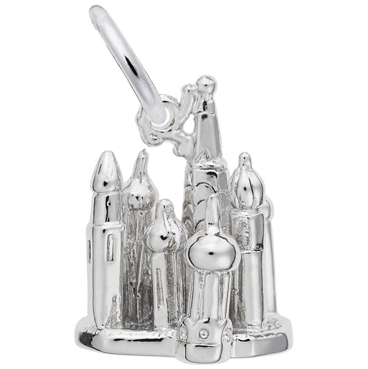 St. Basil's Cathedral Charm - Travel Souvenir Jewelry Piece 2329