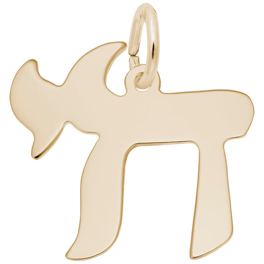 Chai Charm - Elegant Religious Symbol for Special Occasions 2334