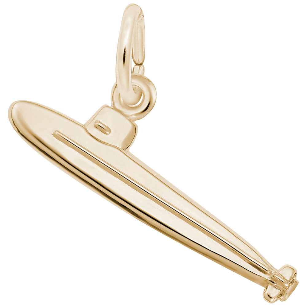 Submarine Charm for Nautical Jewelry - Unique Ocean-Inspired Design 2342