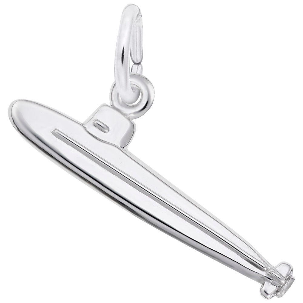 Submarine Charm for Nautical Jewelry - Unique Ocean-Inspired Design 2342