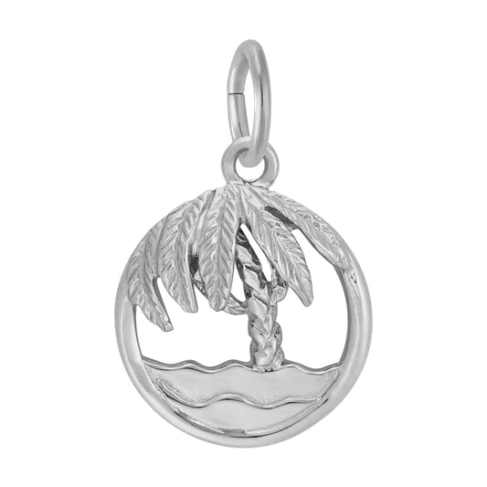 Beach Palm Tree Charm