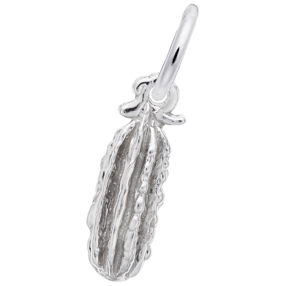 Delightful Pickle Charm for Food Lovers - Unique Jewelry Accessory 2398