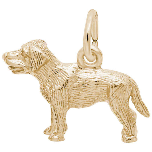 Small Labrador Retriever Dog Charm - Adorable Pet Jewelry Gift 2404
