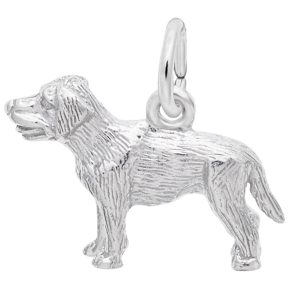 Small Labrador Retriever Dog Charm - Adorable Pet Jewelry Gift 2404