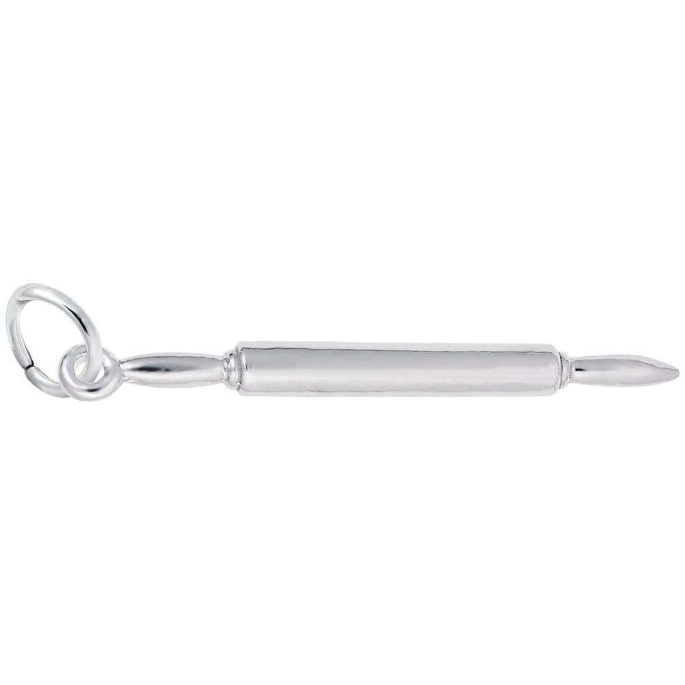 Charming Rolling Pin Pendant - Perfect for Baking Enthusiasts 2407