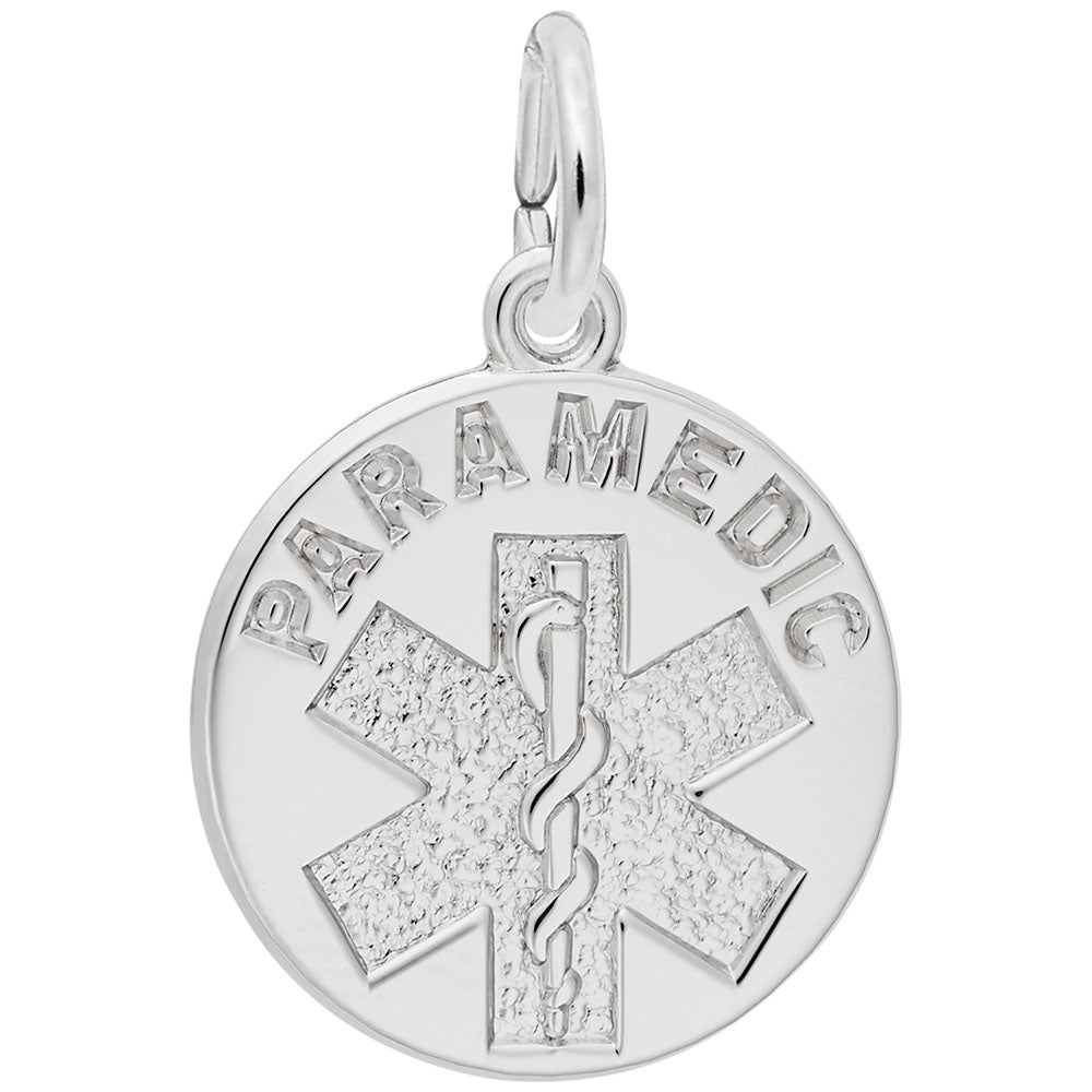 Paramedic Disc Charm - Perfect Gift for Medical Professionals 2410