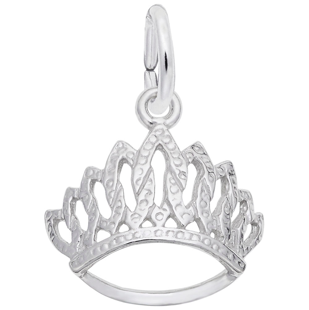 Elegant Tiara Charm for Special Occasions & Prom Jewelry 2418