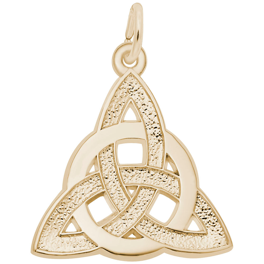 Celtic Trinity Knot Charm for Family & Friendship Jewelry 2422