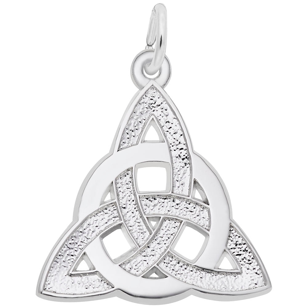 Celtic Trinity Knot Charm for Family & Friendship Jewelry 2422