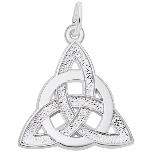 Celtic Trinity Knot Charm for Family & Friendship Jewelry 2422