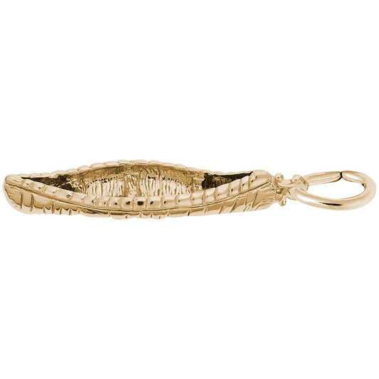 Charming Canoe Pendant - Nautical Jewelry for Adventure Lovers 2425