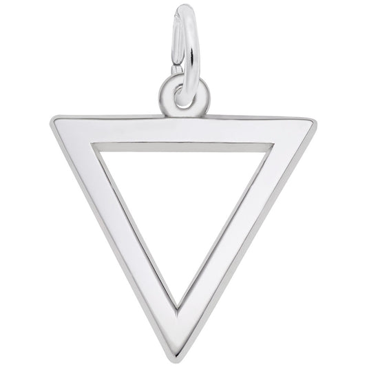 Trinity Triangle Charm - Symbol of Unity & Strength for Jewelry 2427