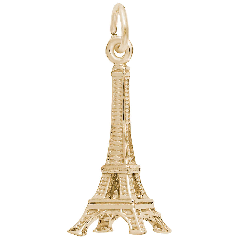 Small Eiffel Tower Charm - Travel Souvenir Jewelry for France 2440