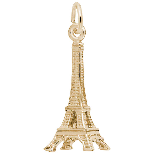 Small Eiffel Tower Charm - Travel Souvenir Jewelry for France 2440