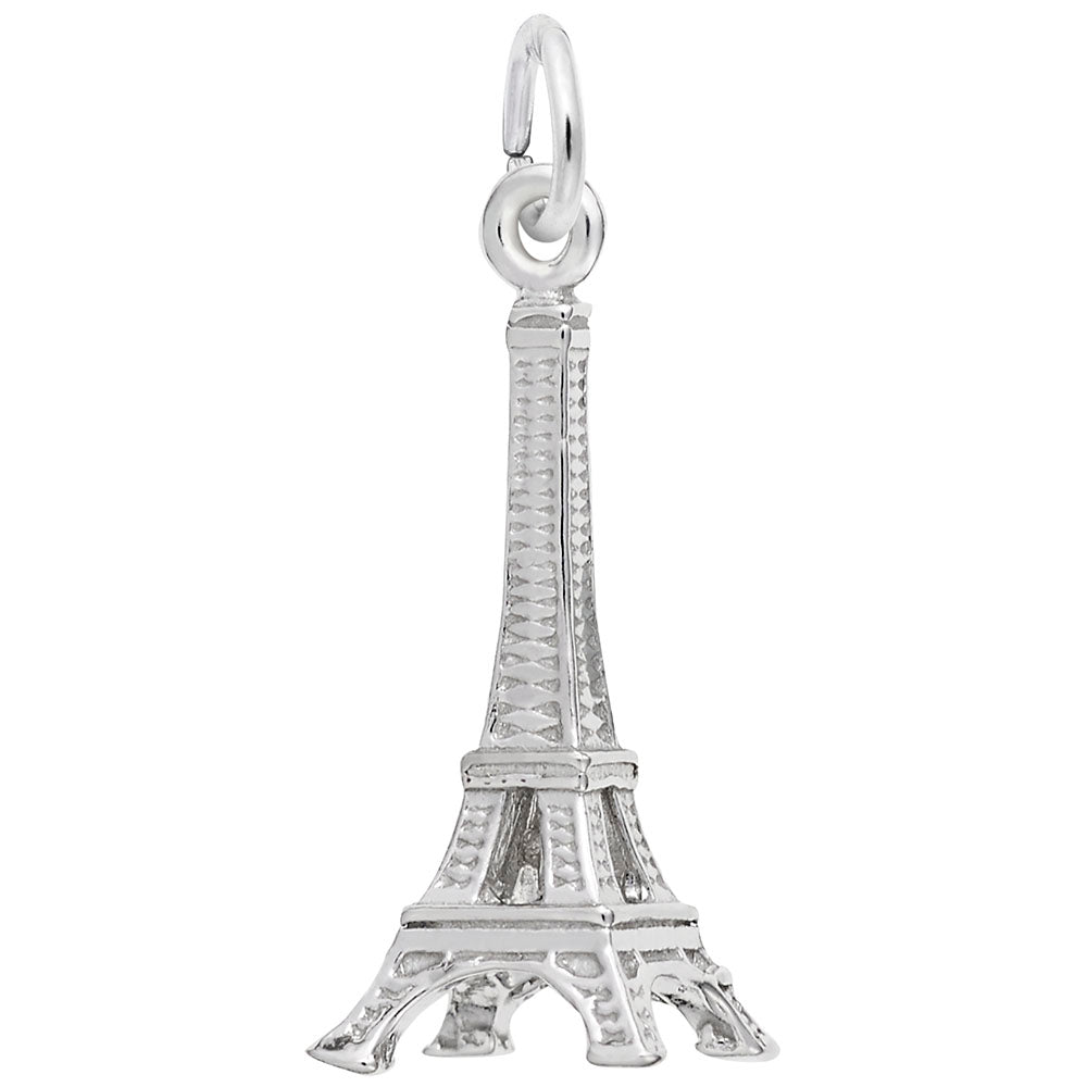 Small Eiffel Tower Charm - Travel Souvenir Jewelry for France 2440