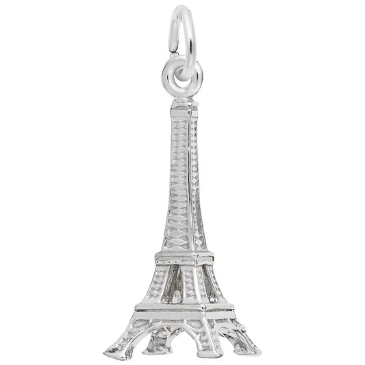 Small Eiffel Tower Charm - Travel Souvenir Jewelry for France 2440