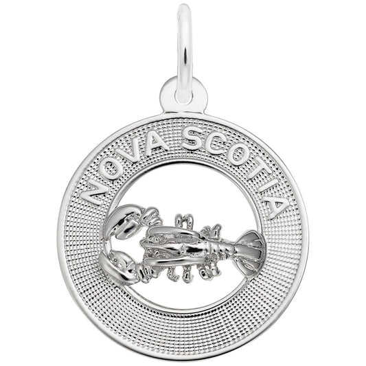 Nova Scotia Lobster Ring Charm - Travel Souvenir Jewelry 2463