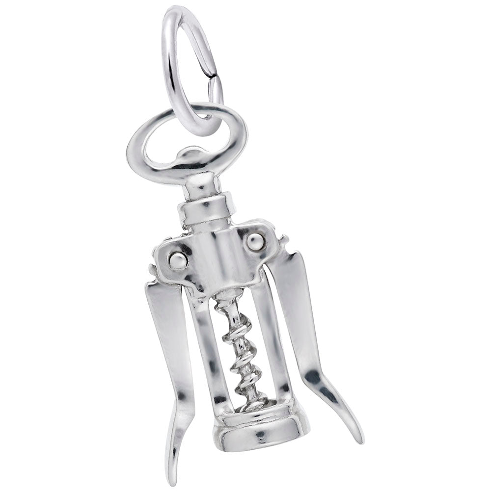 Elegant Corkscrew Charm for Wine Lovers - Perfect Gift Accessory 2477