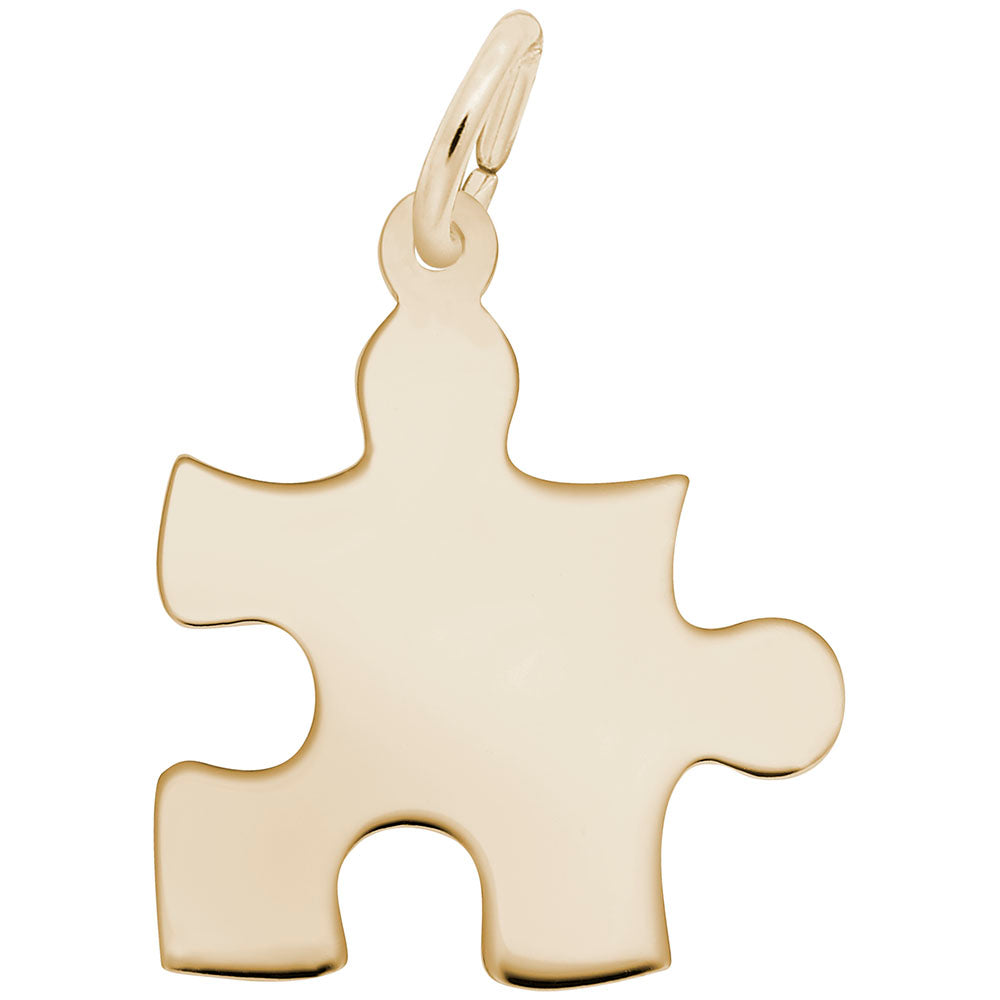 Personalized Puzzle Piece Charm for Friends - Unique Gift Idea 2479