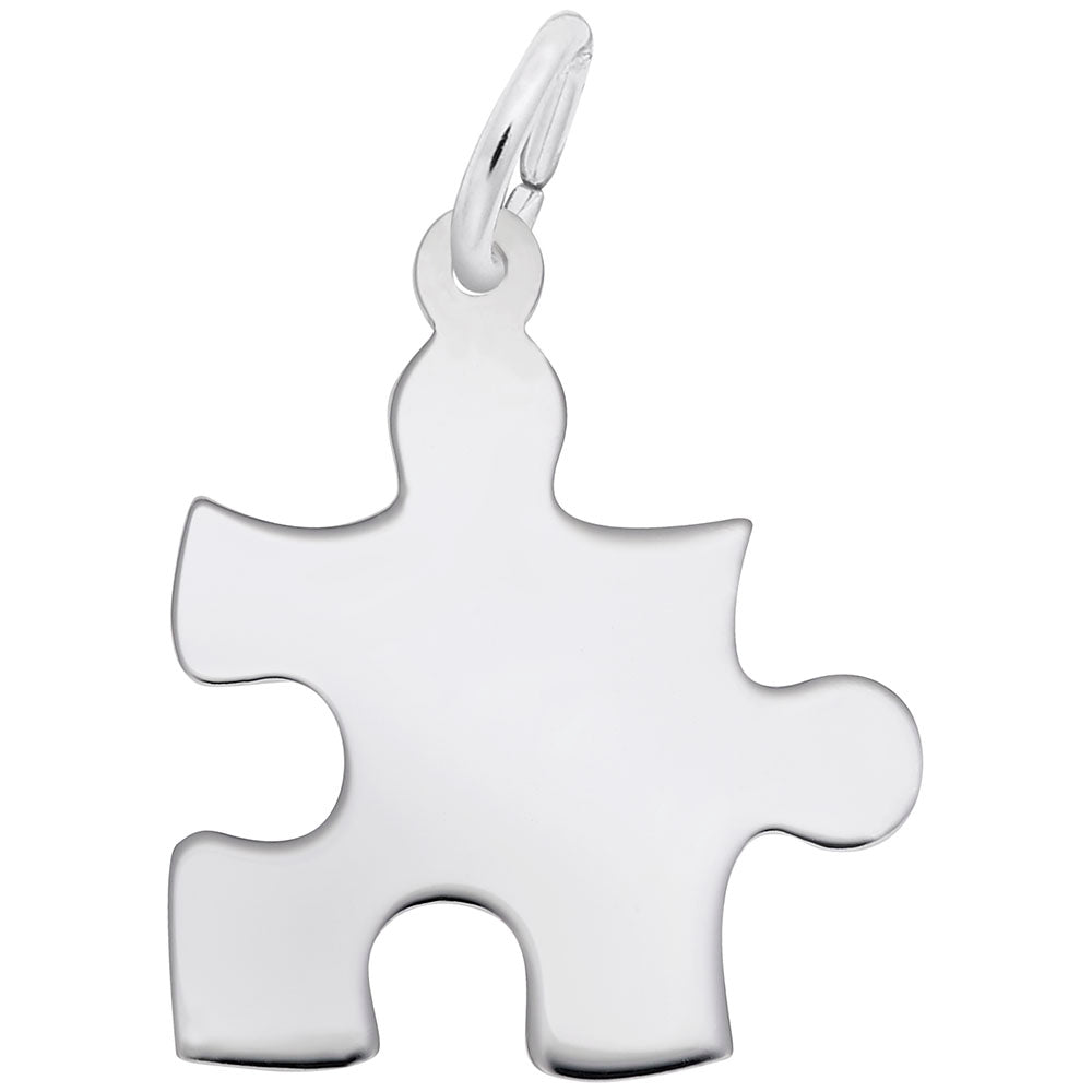 Personalized Puzzle Piece Charm for Friends - Unique Gift Idea 2479