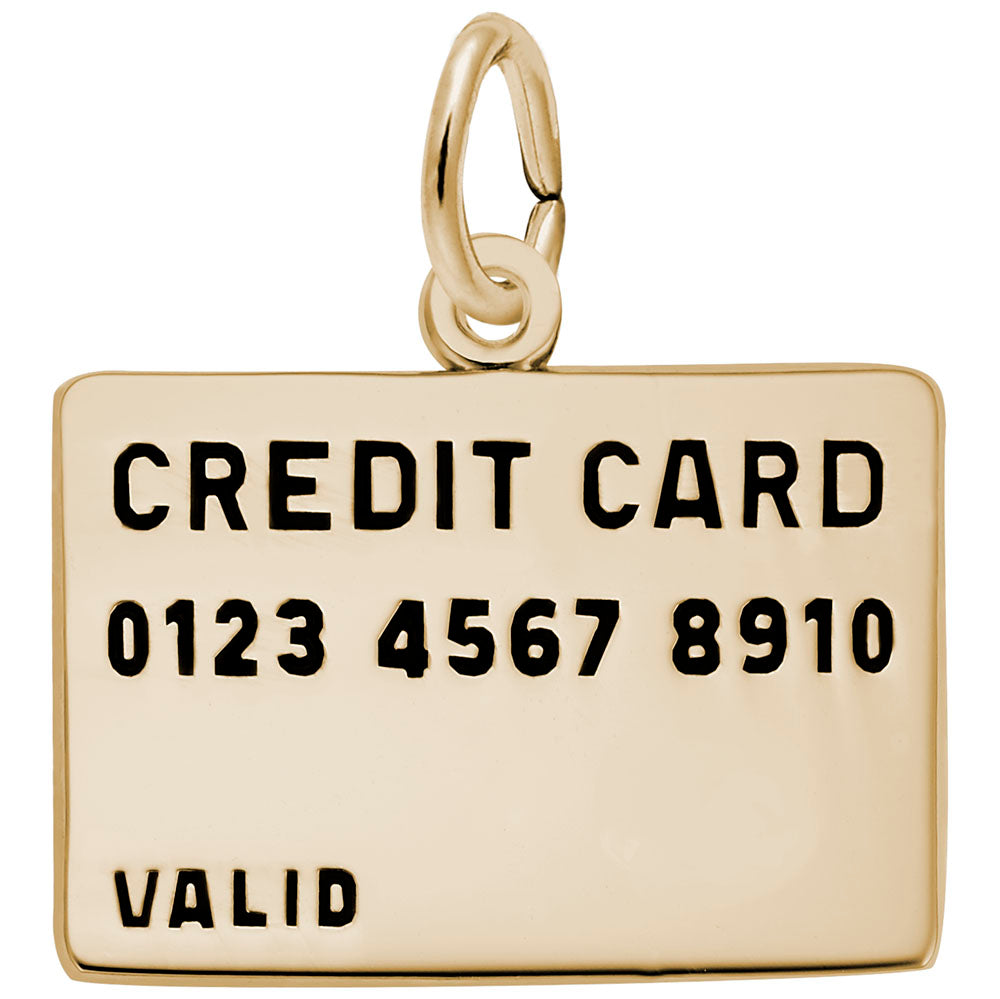 Travel Credit Card Charm - Stylish Accessory for Travelers 2487