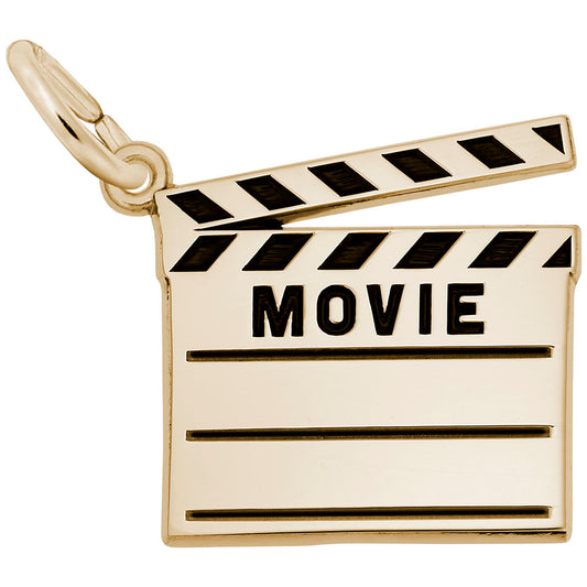 Movie Clapboard Charm - Perfect Gift for Film Lovers & Collectors 2489