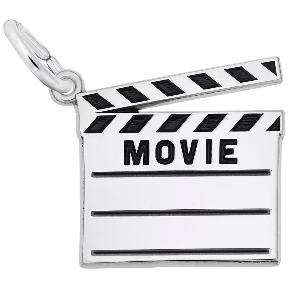 Movie Clapboard Charm - Perfect Gift for Film Lovers & Collectors 2489