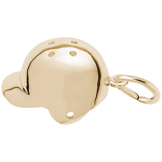 Baseball Batting Helmet Charm - Perfect for Sports Lovers 2494