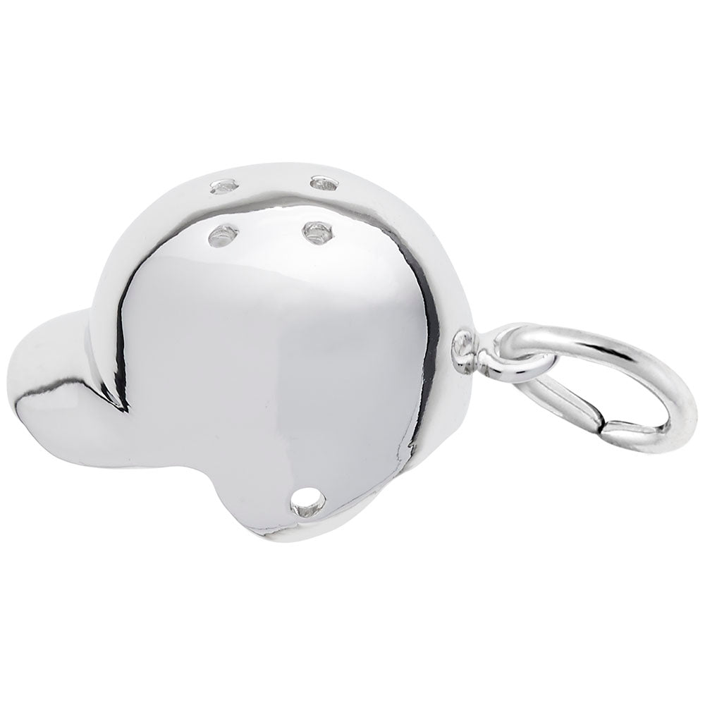 Baseball Batting Helmet Charm - Perfect for Sports Lovers 2494