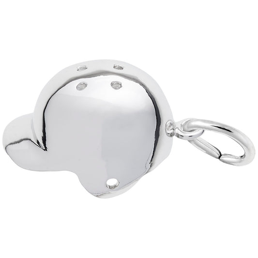 Baseball Batting Helmet Charm - Perfect for Sports Lovers 2494