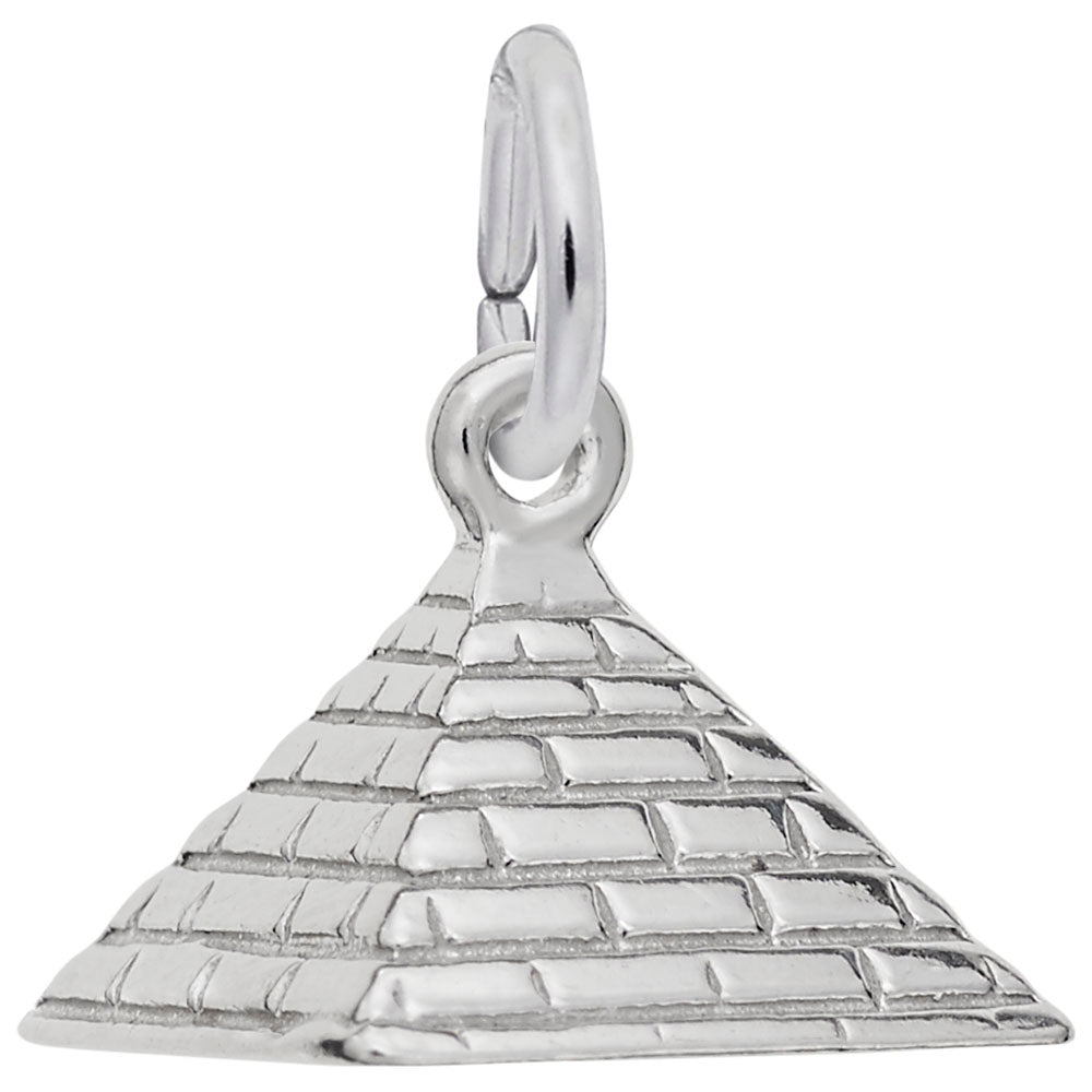 Travel-Inspired Pyramid Charm for Unique Jewelry Collections 2550