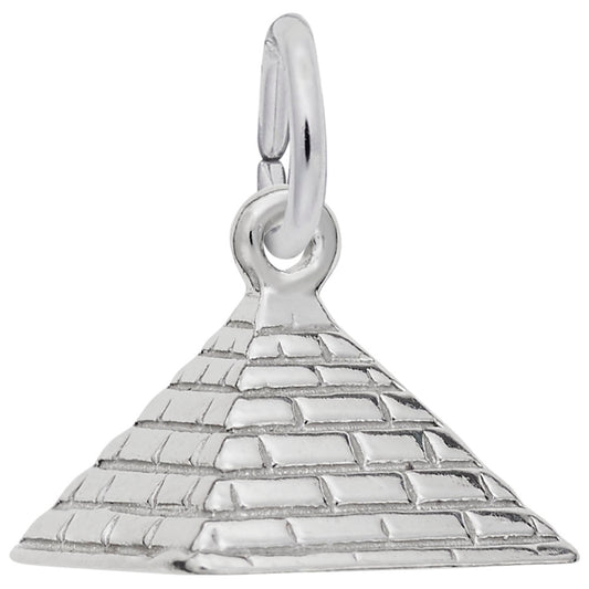 Travel-Inspired Pyramid Charm for Unique Jewelry Collections 2550