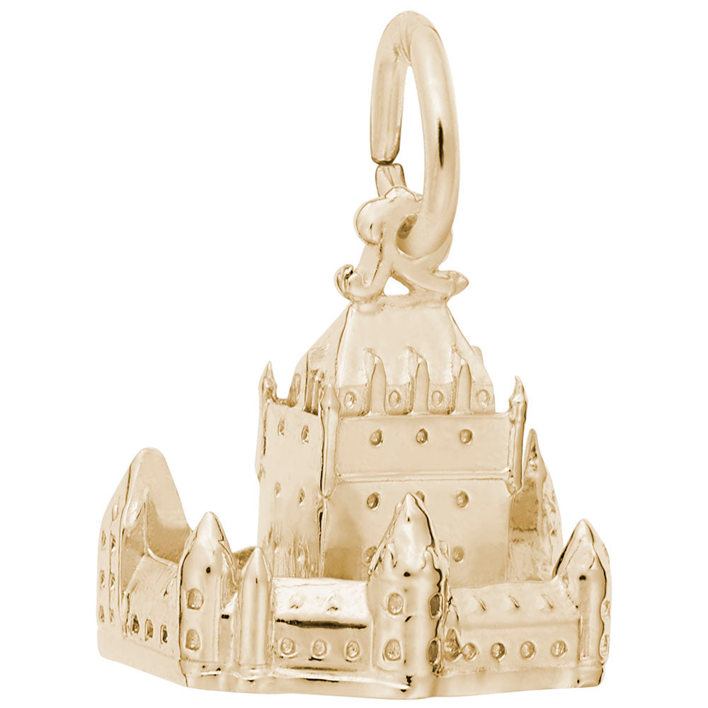 Chateau Frontenac Large Charm - Travel Souvenir Jewelry Piece 2577